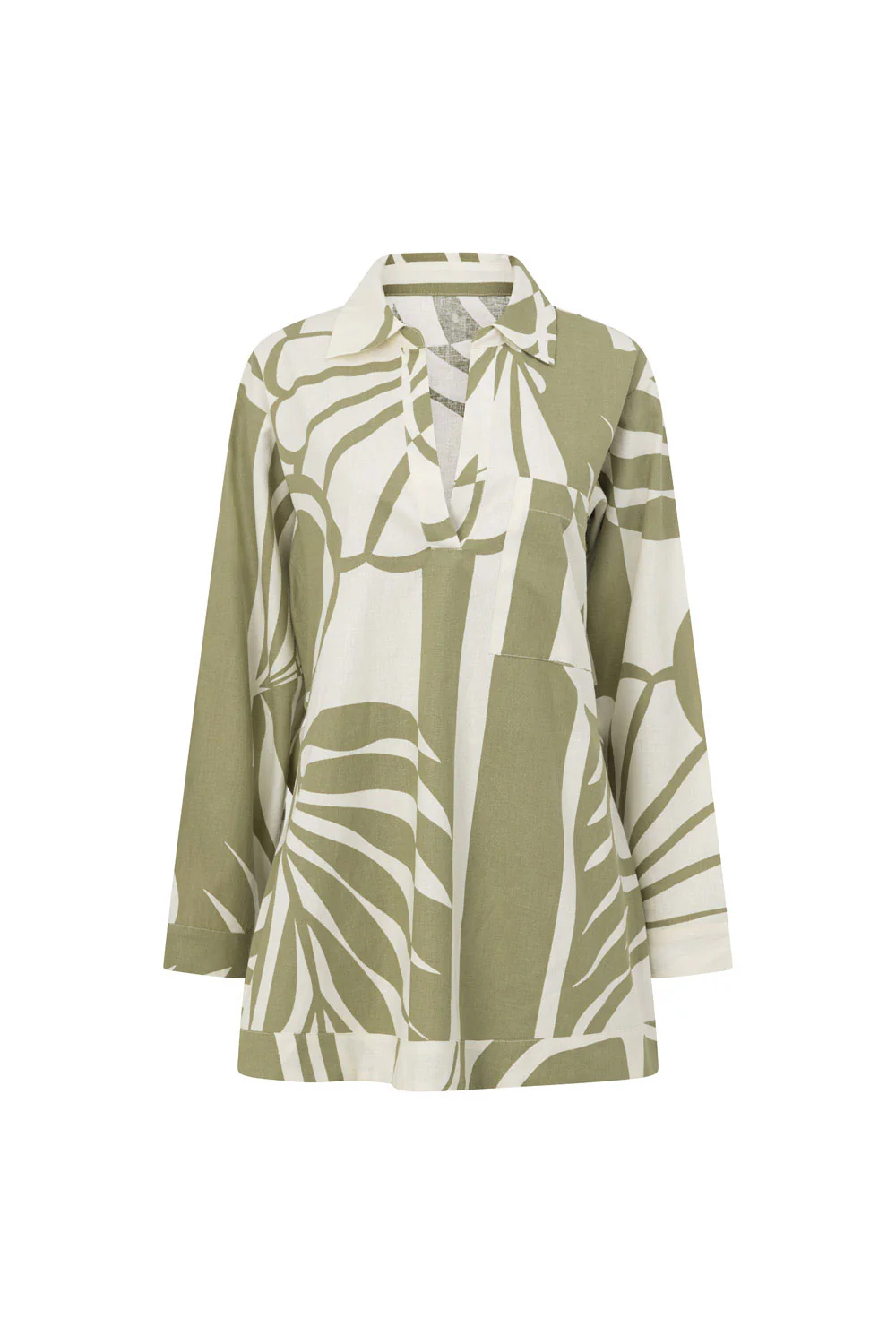 Adele Dress - Palm - Image 6