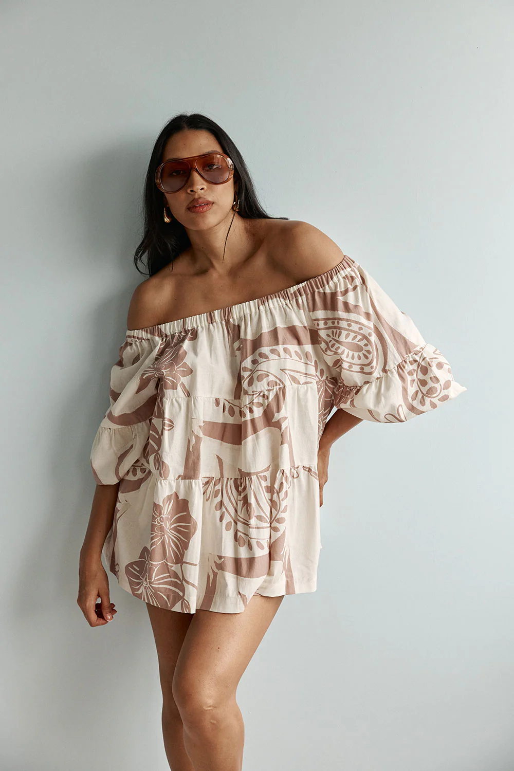 Adina Top - Paisley Sunset - Image 2