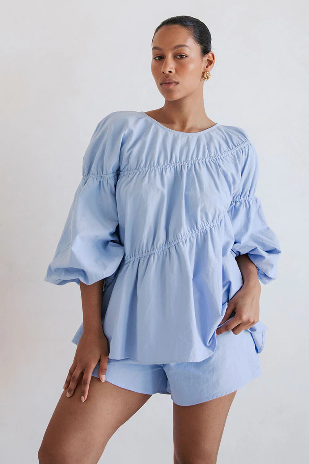 Akel Shorts - Blue - Image 4