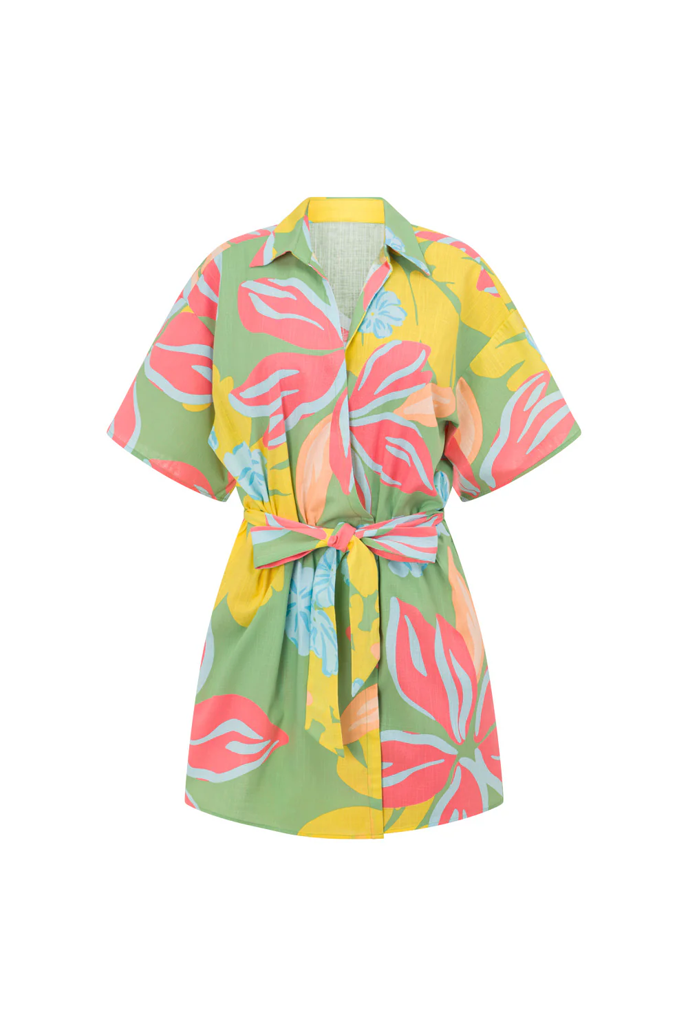 Alannah Wrap Dress - Calypso Scarf - Image 8