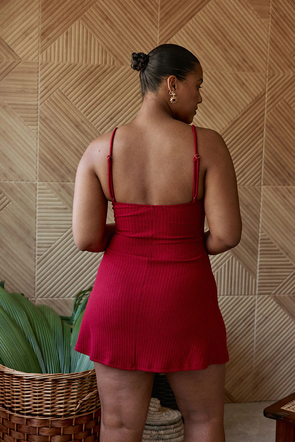 Ale Dress - Merlot - Image 4