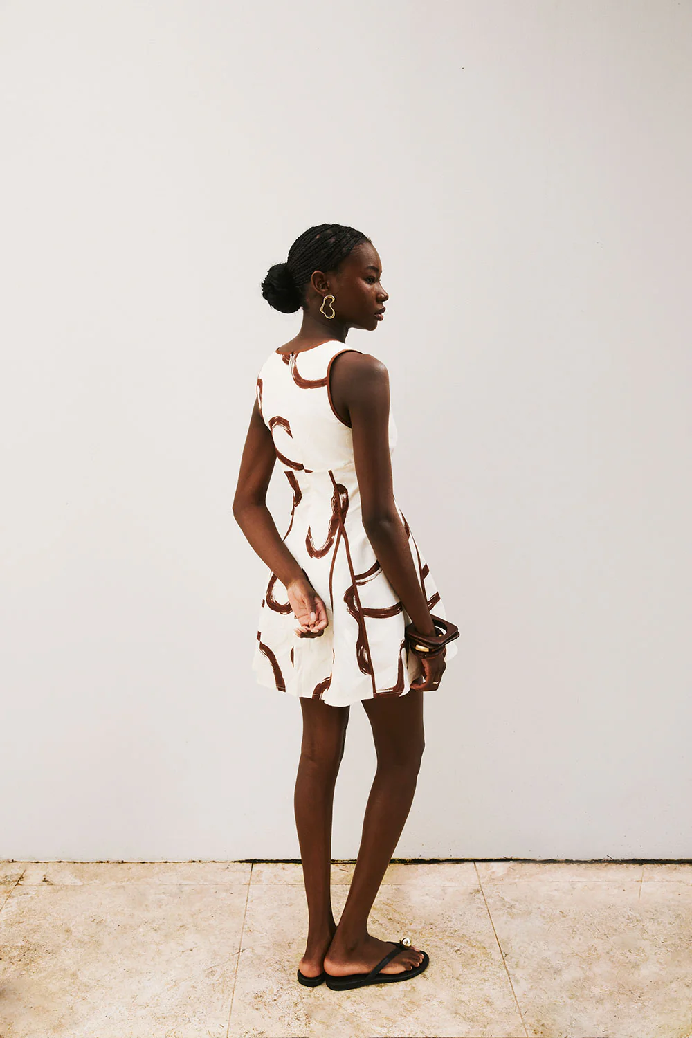 Alfresco Dress - Marbled Mocha - Image 5