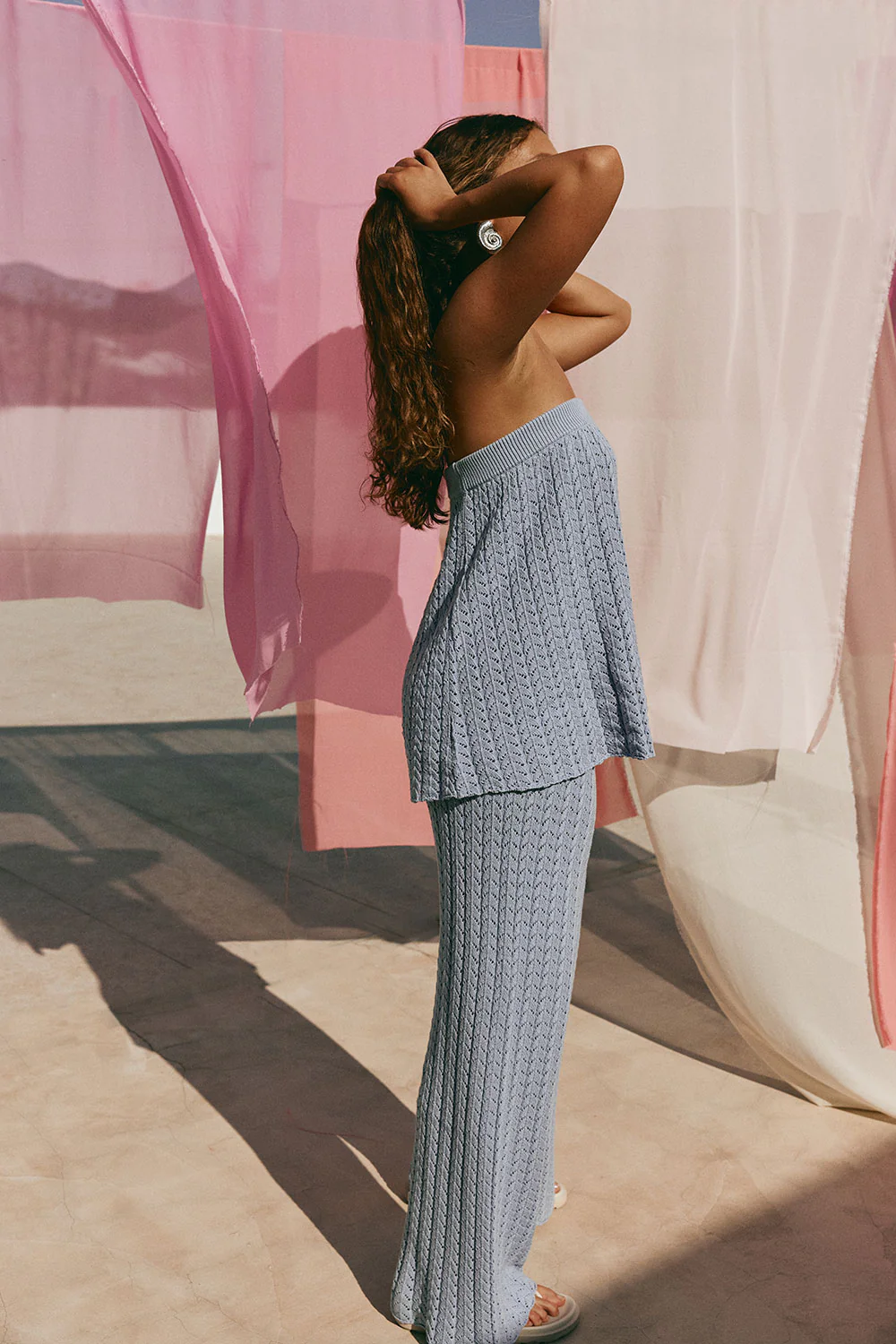 Athena Top - Blue - Image 6