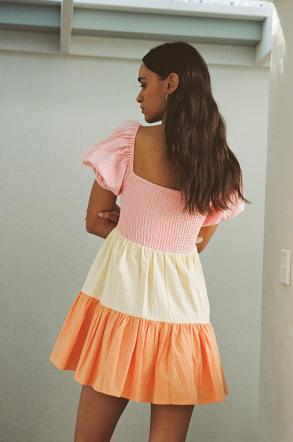 Audrina Off Shoulder Dress - Image 3