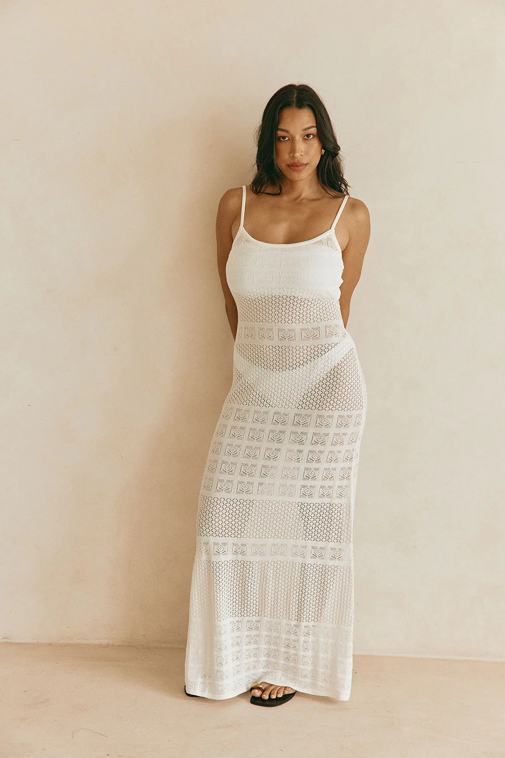 Aven Dress - White - Image 3
