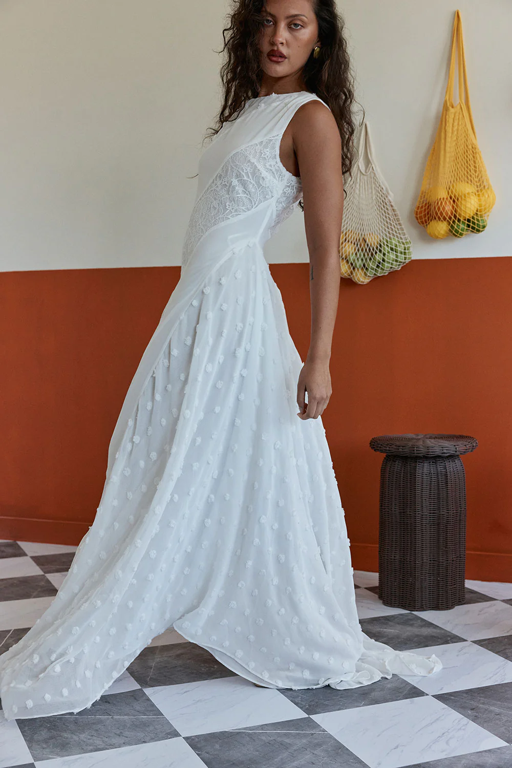 Baylee Dress - White - Image 5
