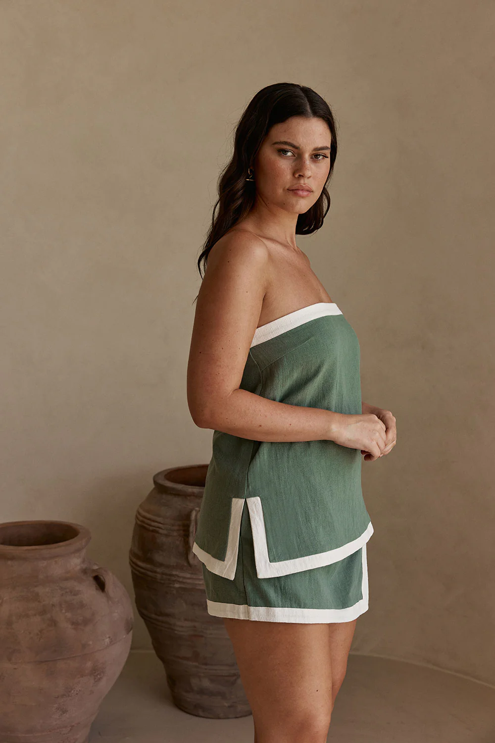 Birdie Skort - Dusty Teal - Image 5
