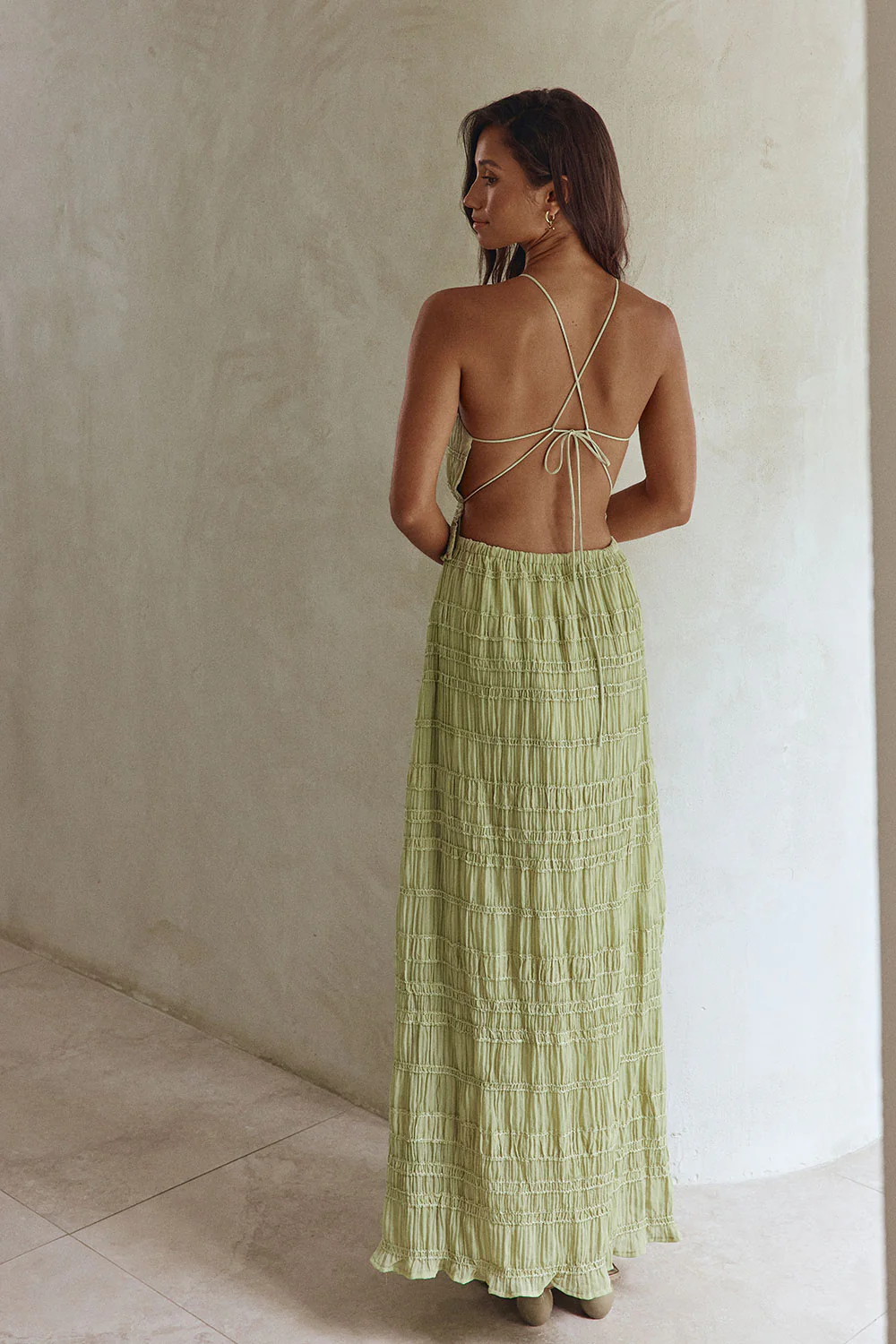 Cabo Dress - Green - Image 5