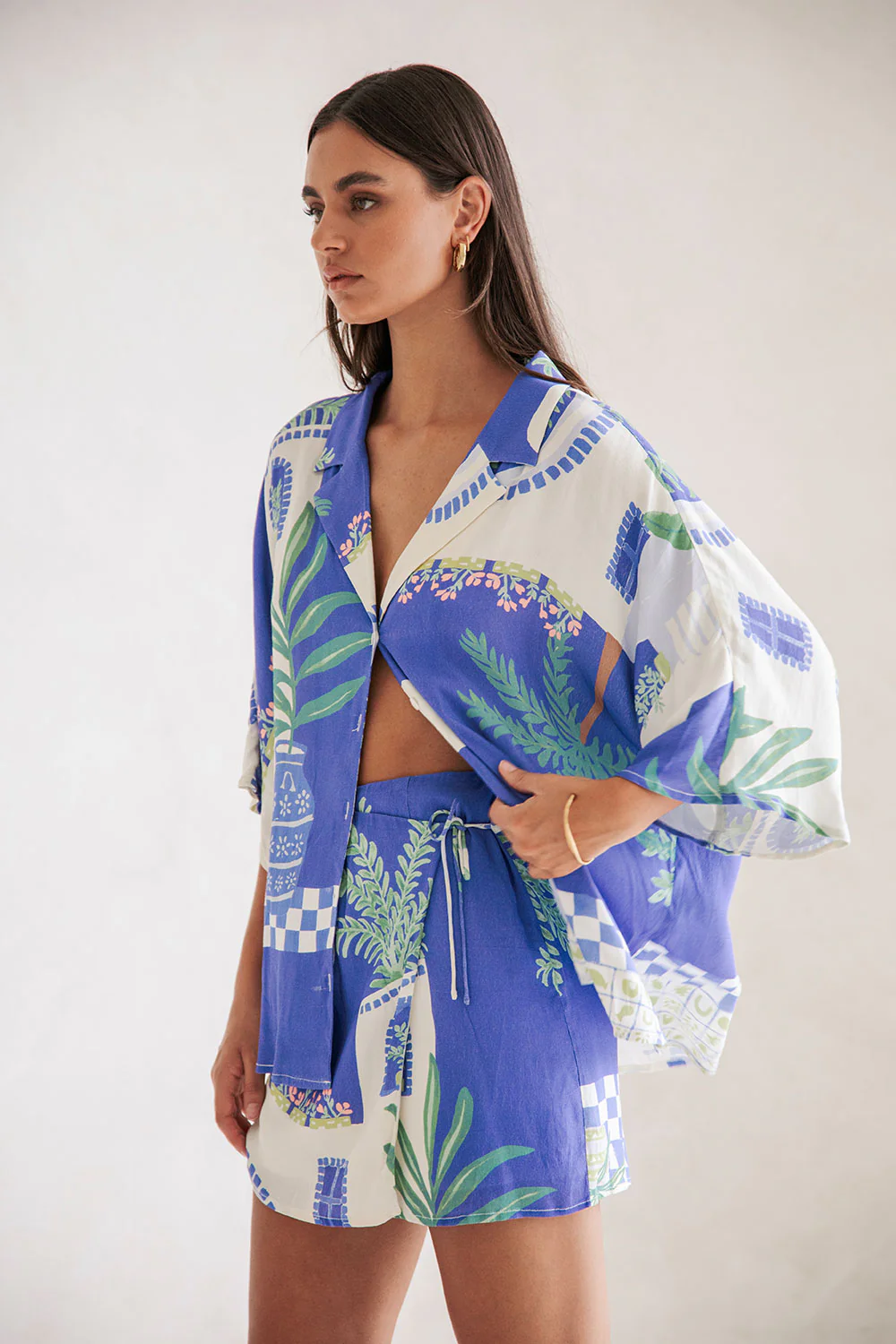 Cheyna Skirt - Vista Blue - Image 2