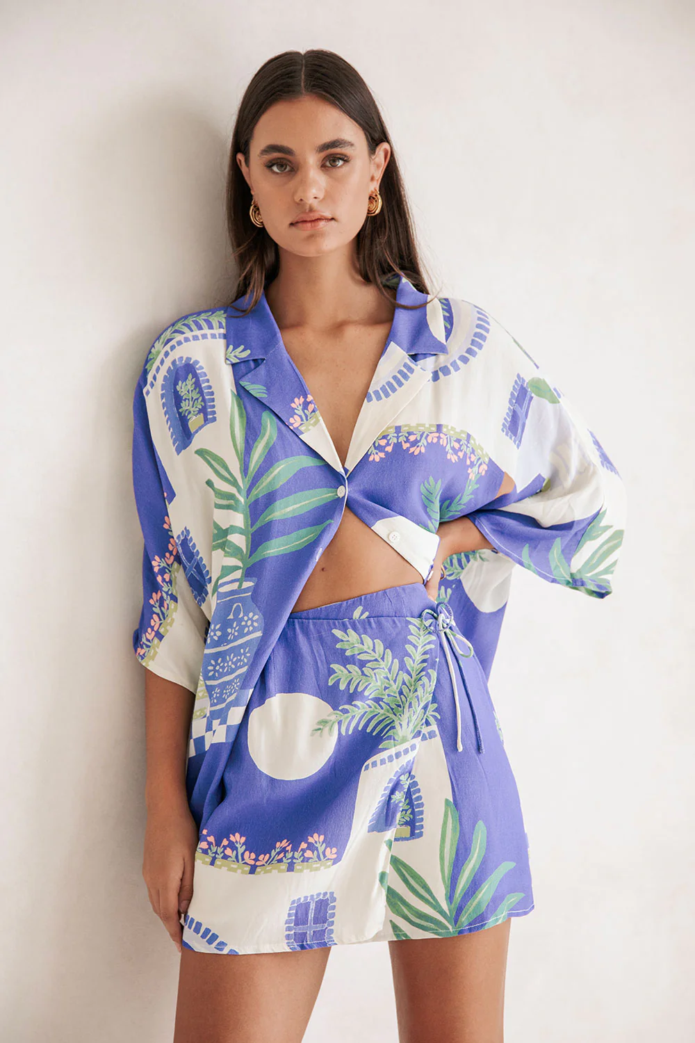 Cheyna Skirt - Vista Blue - Image 4