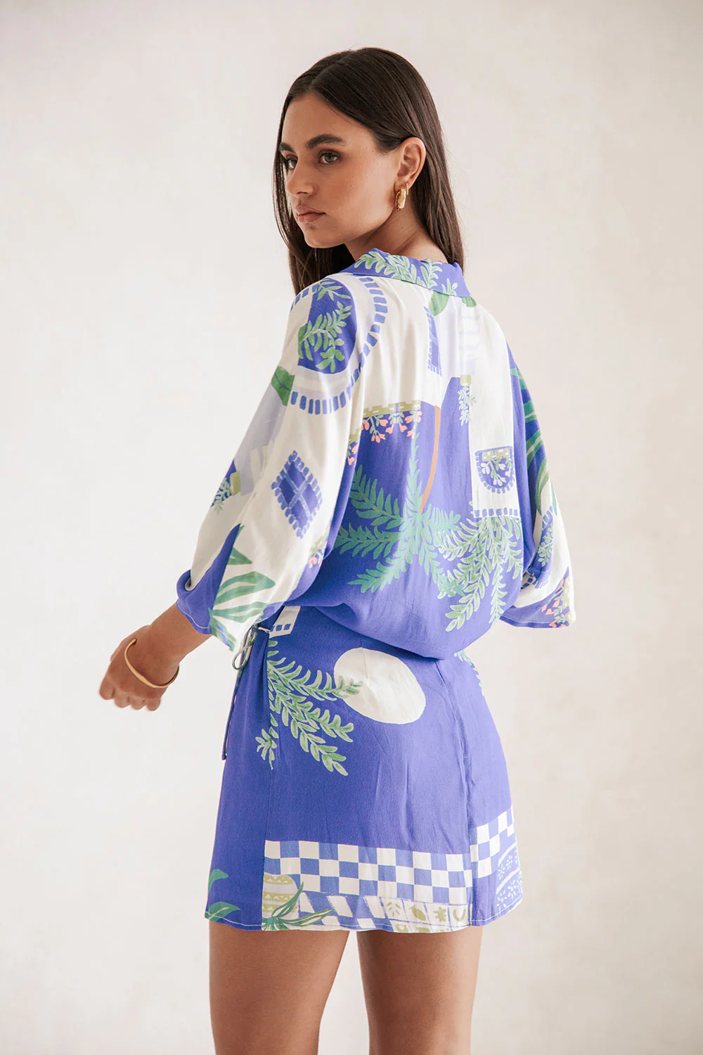 Cheyna Skirt - Vista Blue - Image 5