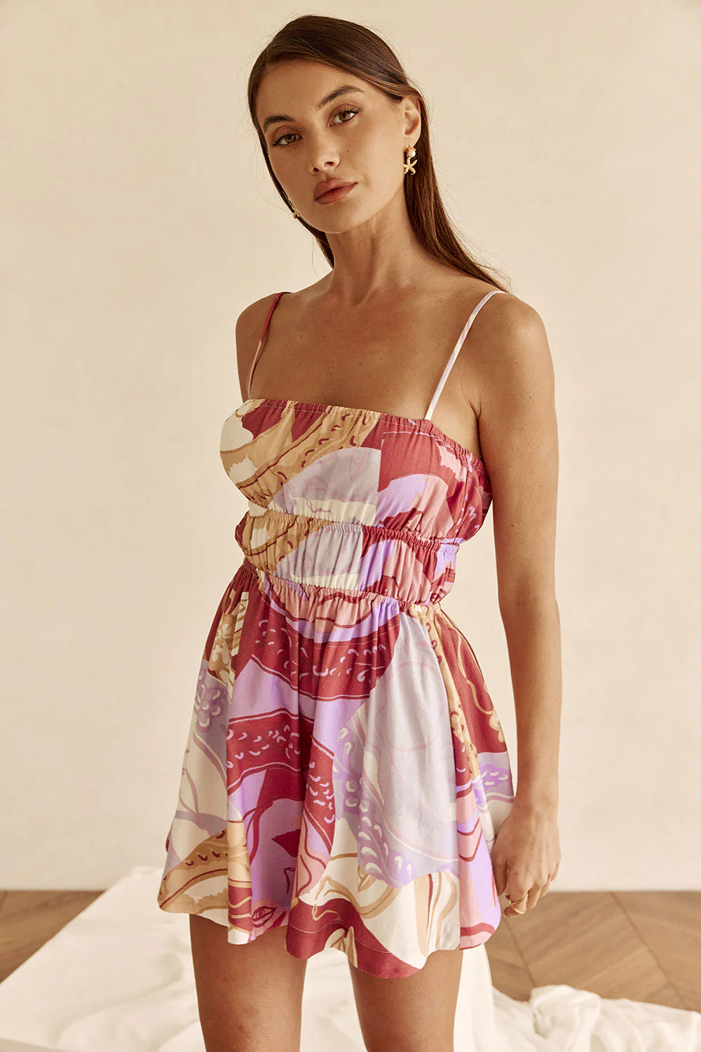 Corina Dress - Mosaic Veil