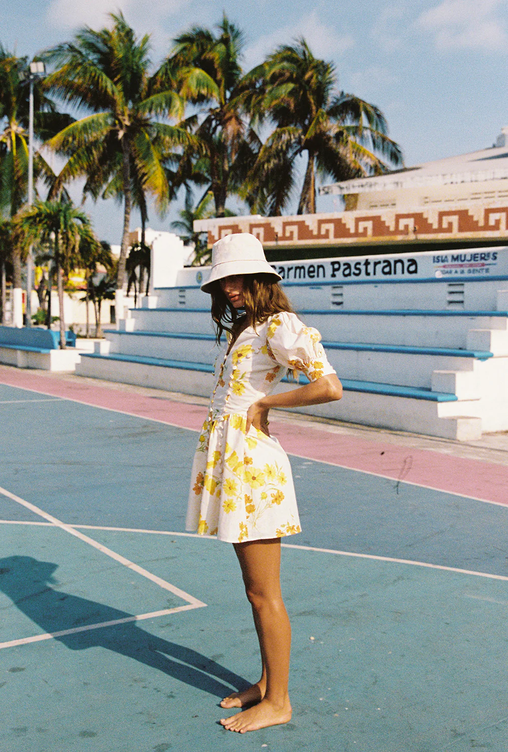 Deon Button Dress - Image 5