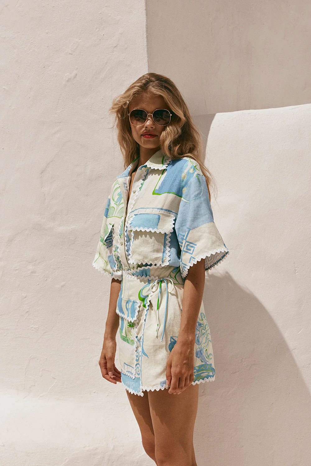 Diaz Skirt - Theotokos Ocean - Image 5