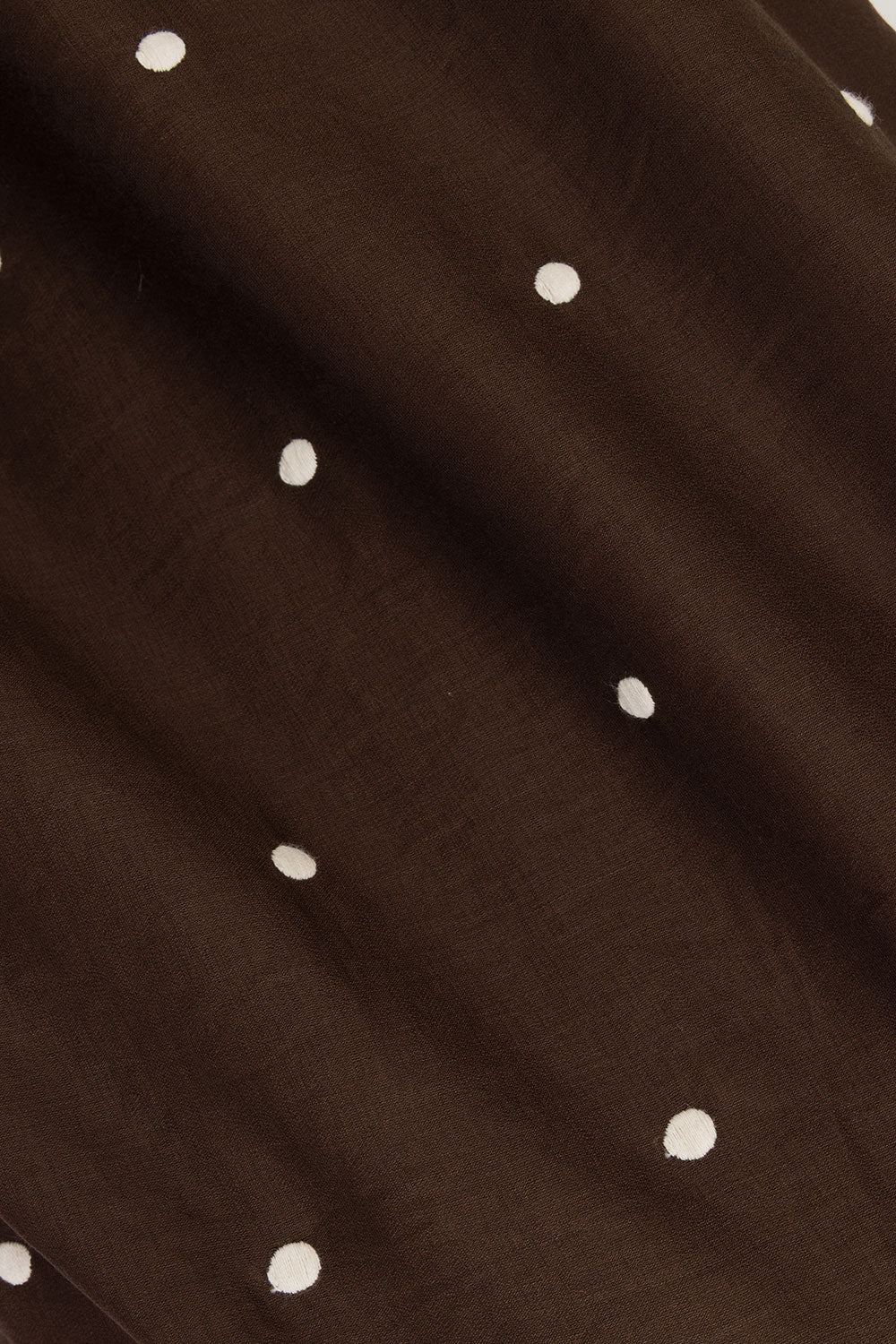 Flores Dress - Chocolate Speck - Image 8