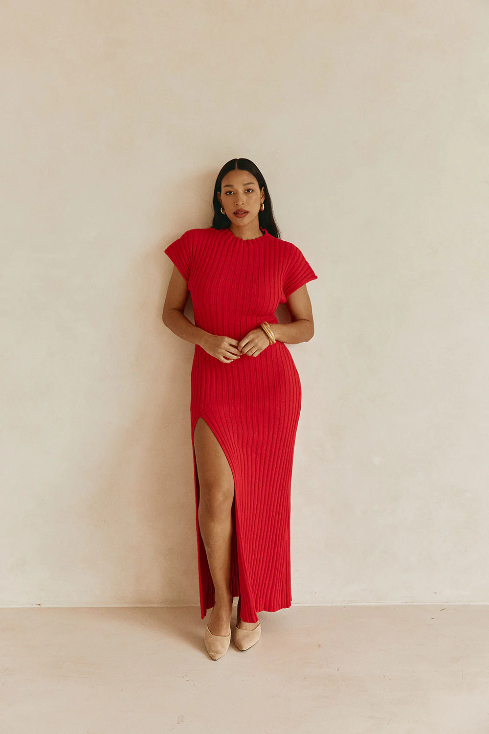 Gemini Dress - Red - Image 2