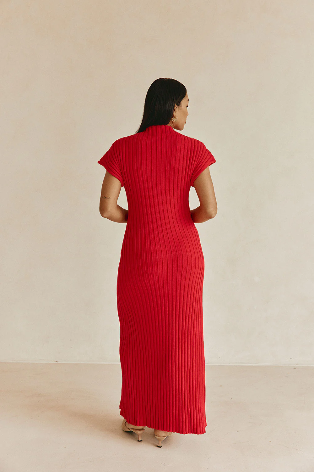 Gemini Dress - Red - Image 6