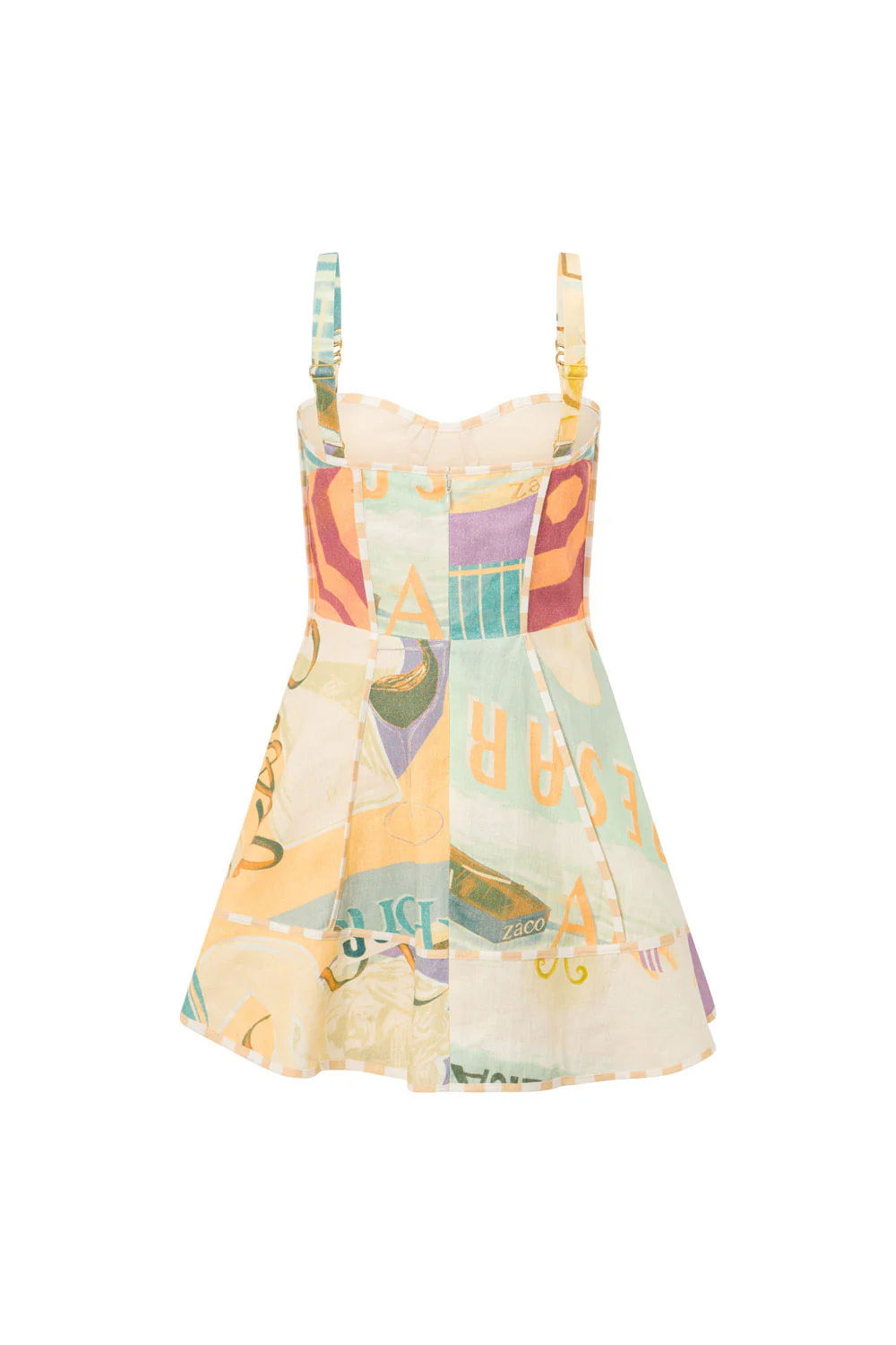 Genova Dress - Fiorire Acqua - Image 8