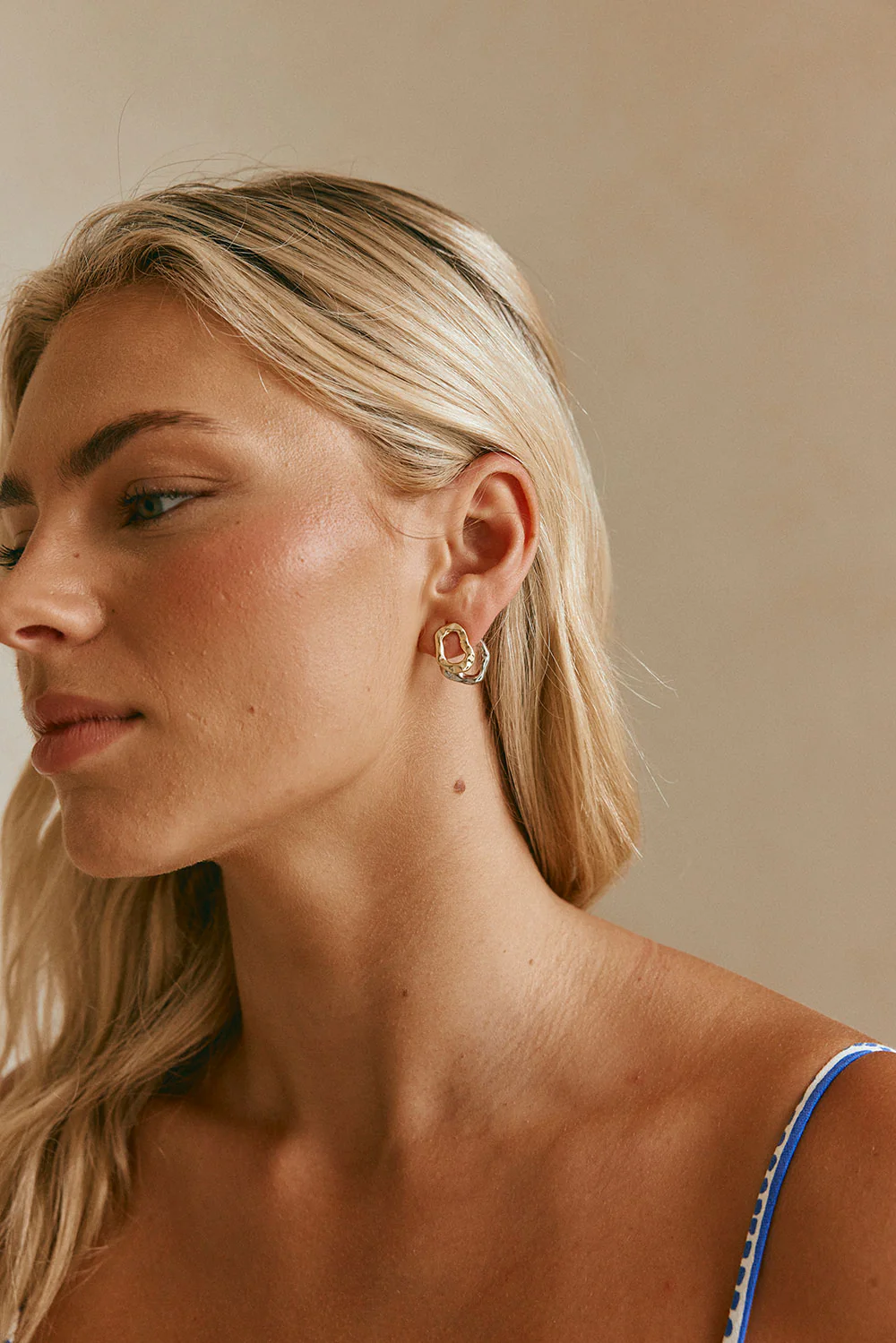 Gia Layered Earrings - Image 3