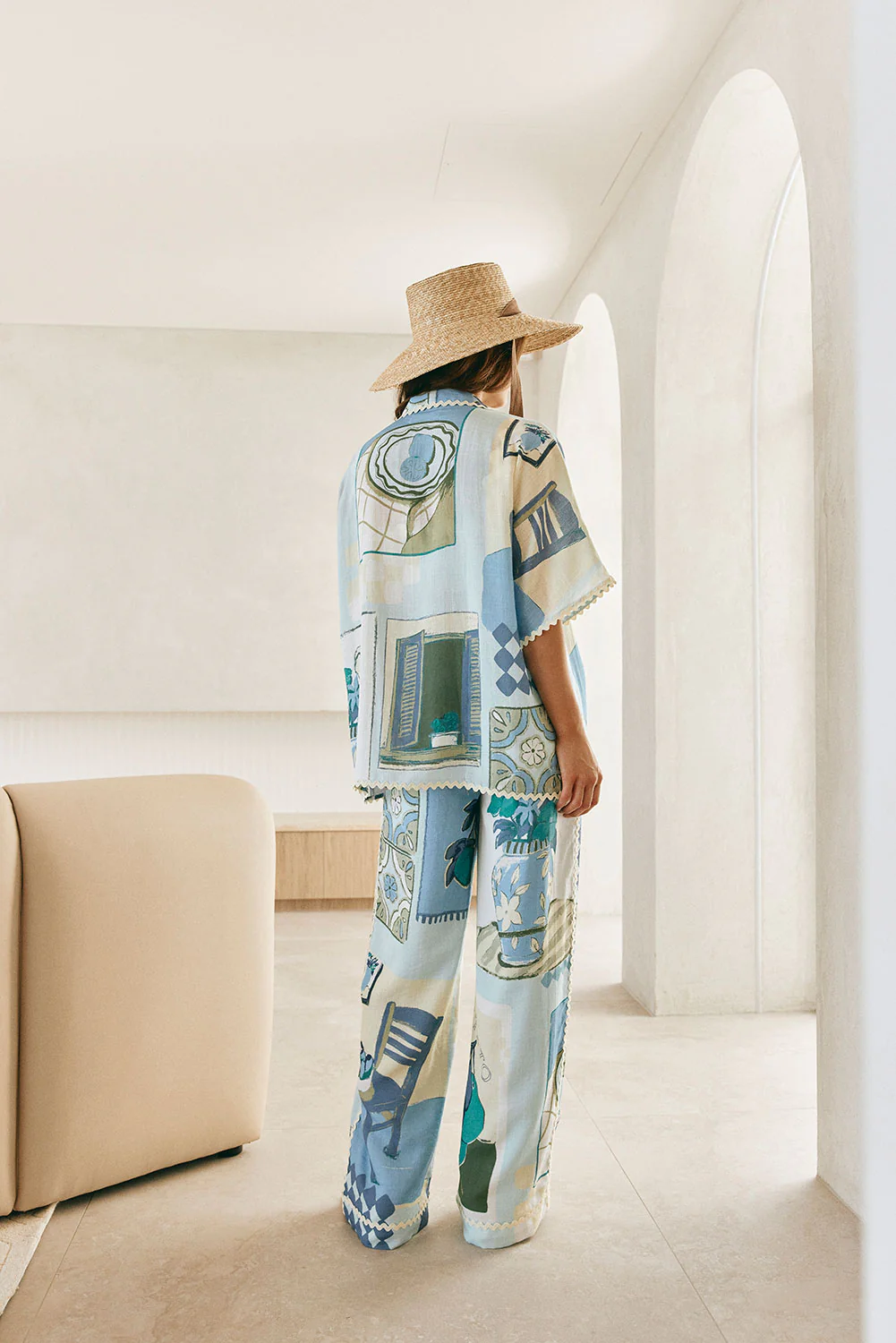 Kelia Pants - Villagio Blue - Image 6