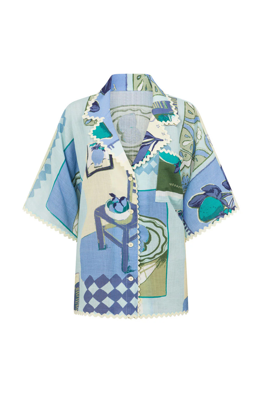 Kelia Shirt - Villagio Blue - Image 5