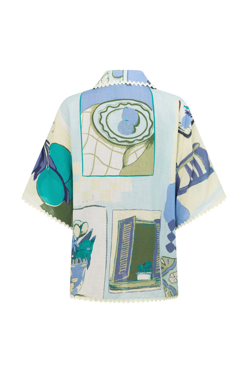 Kelia Shirt - Villagio Blue - Image 6