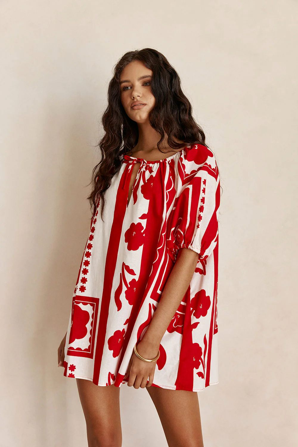 Kit Dress - Red Voyage - Image 4