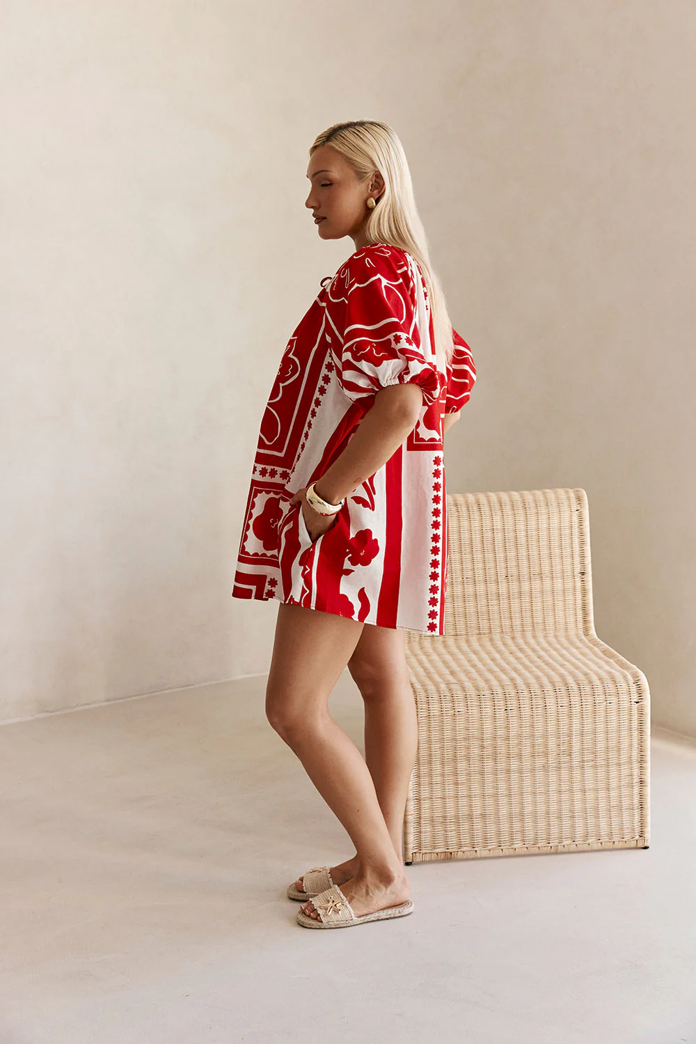 Kit Dress - Red Voyage - Image 5