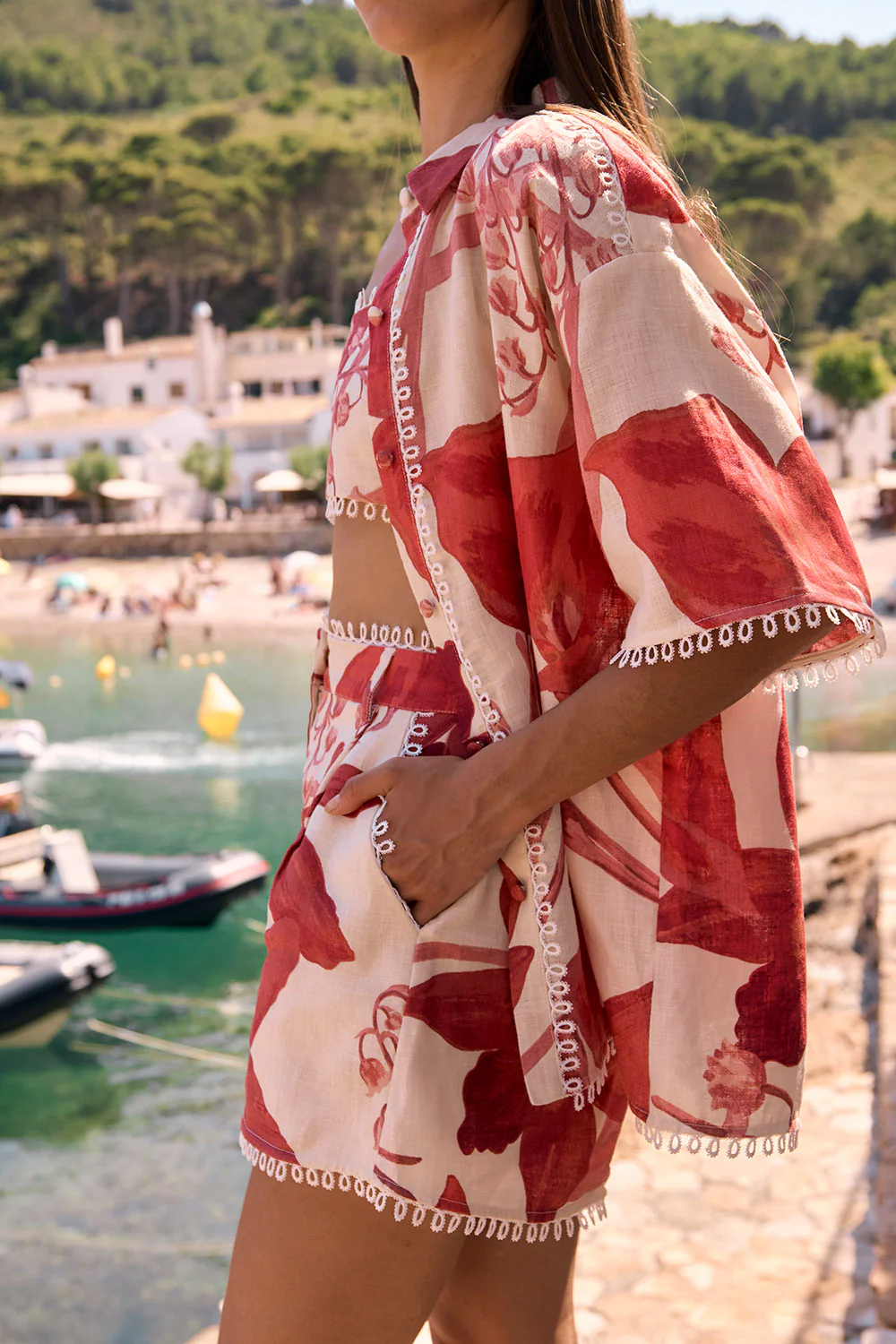 Lahlei Shorts - Calla Floral - Image 4