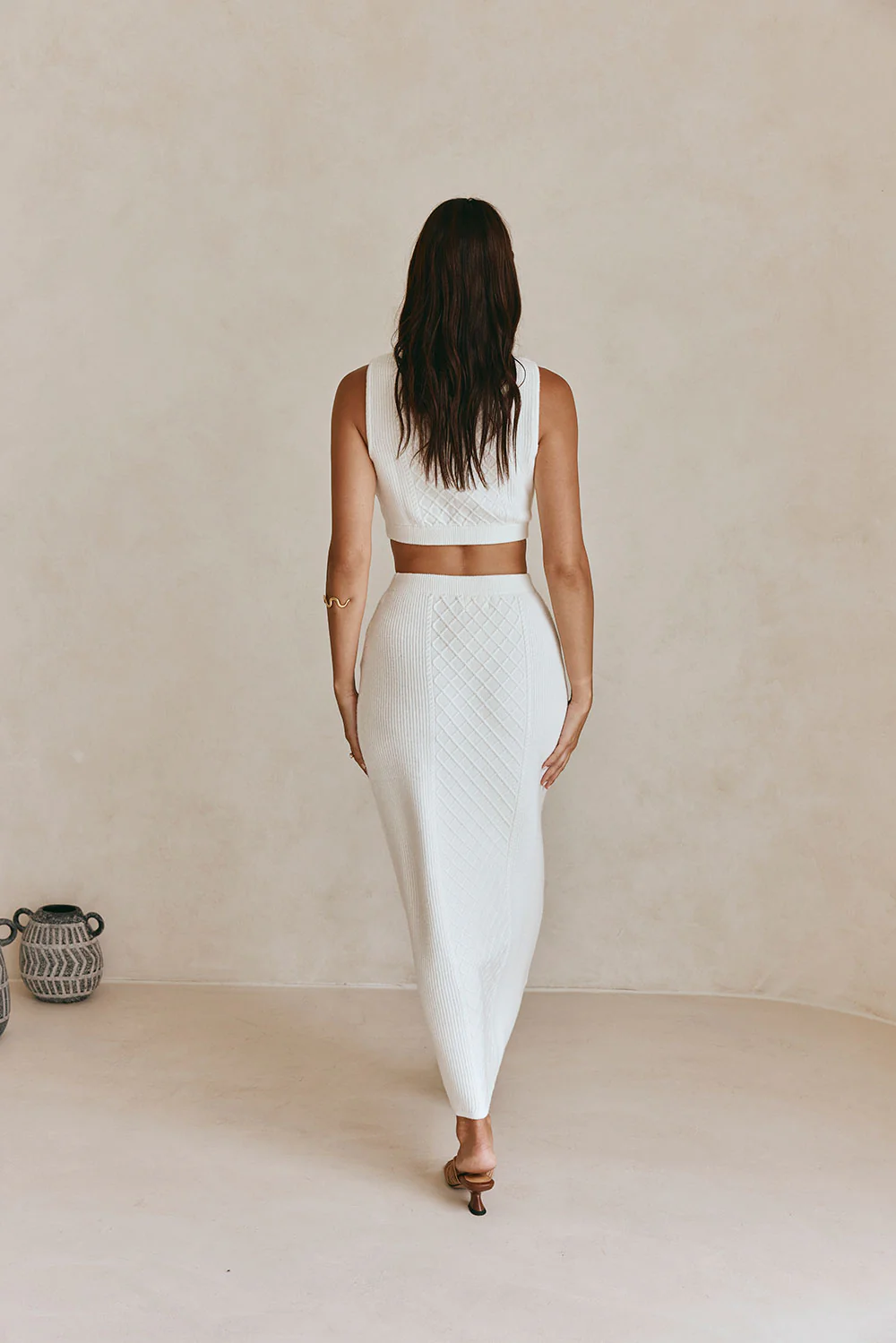 Lotus Skirt - Cable Knit - Image 4