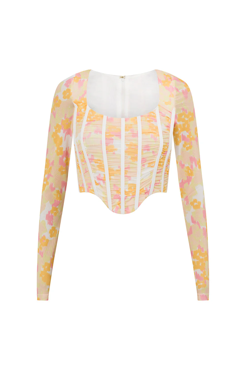 Majella Corset Top - Smudge Ditsy - Image 4