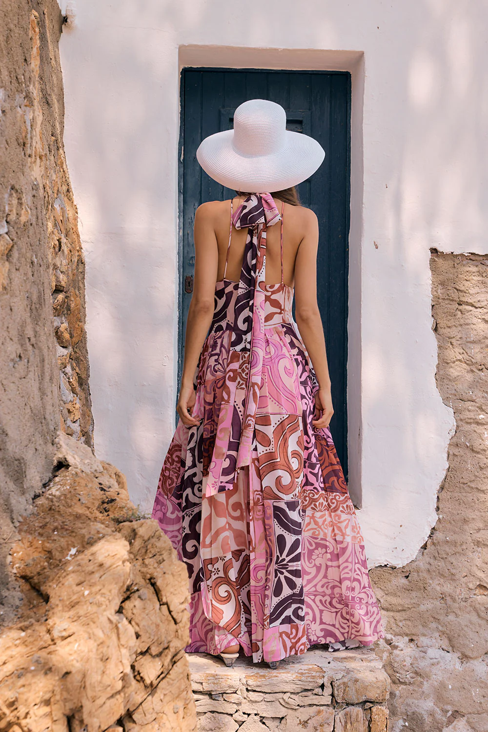 Margot Pleated Dress - Mosaica - Image 5
