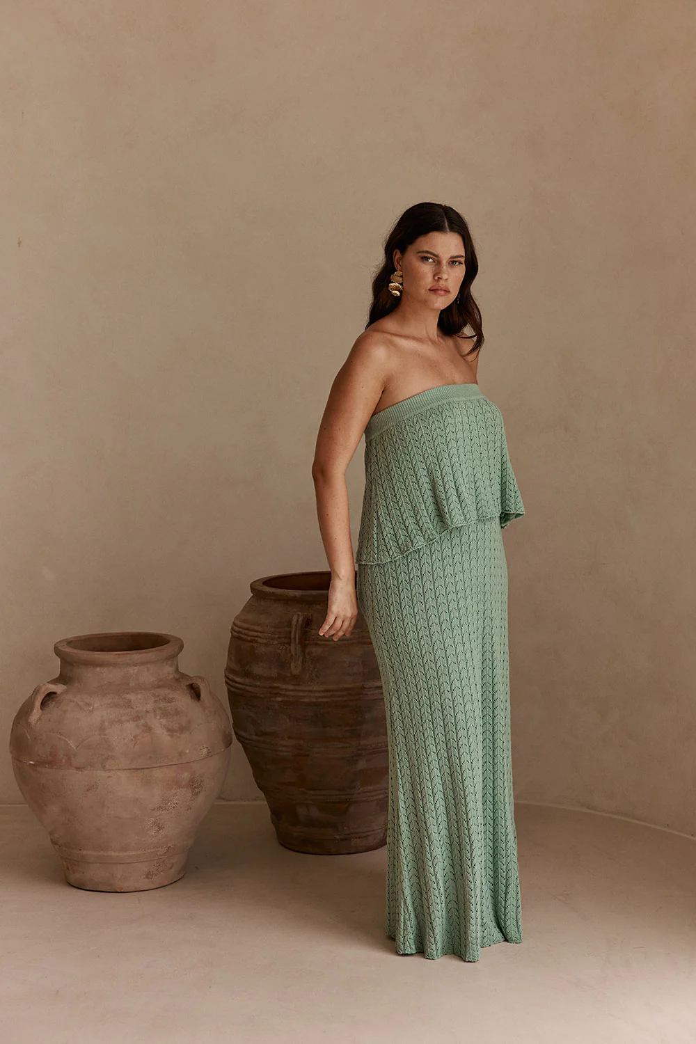 Maria Dress - Green - Image 4