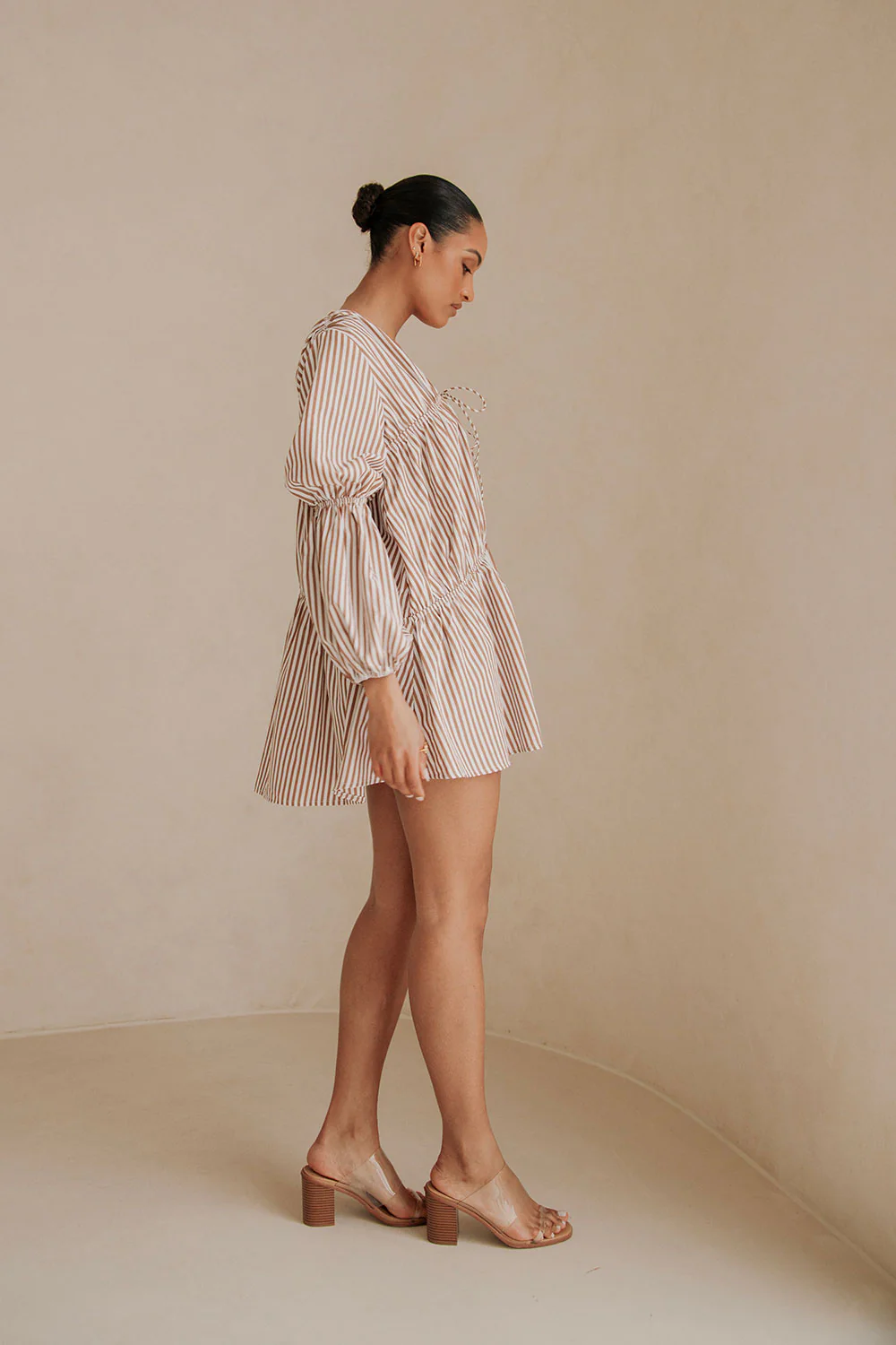 Naloo Dress - Chocolate - Image 6