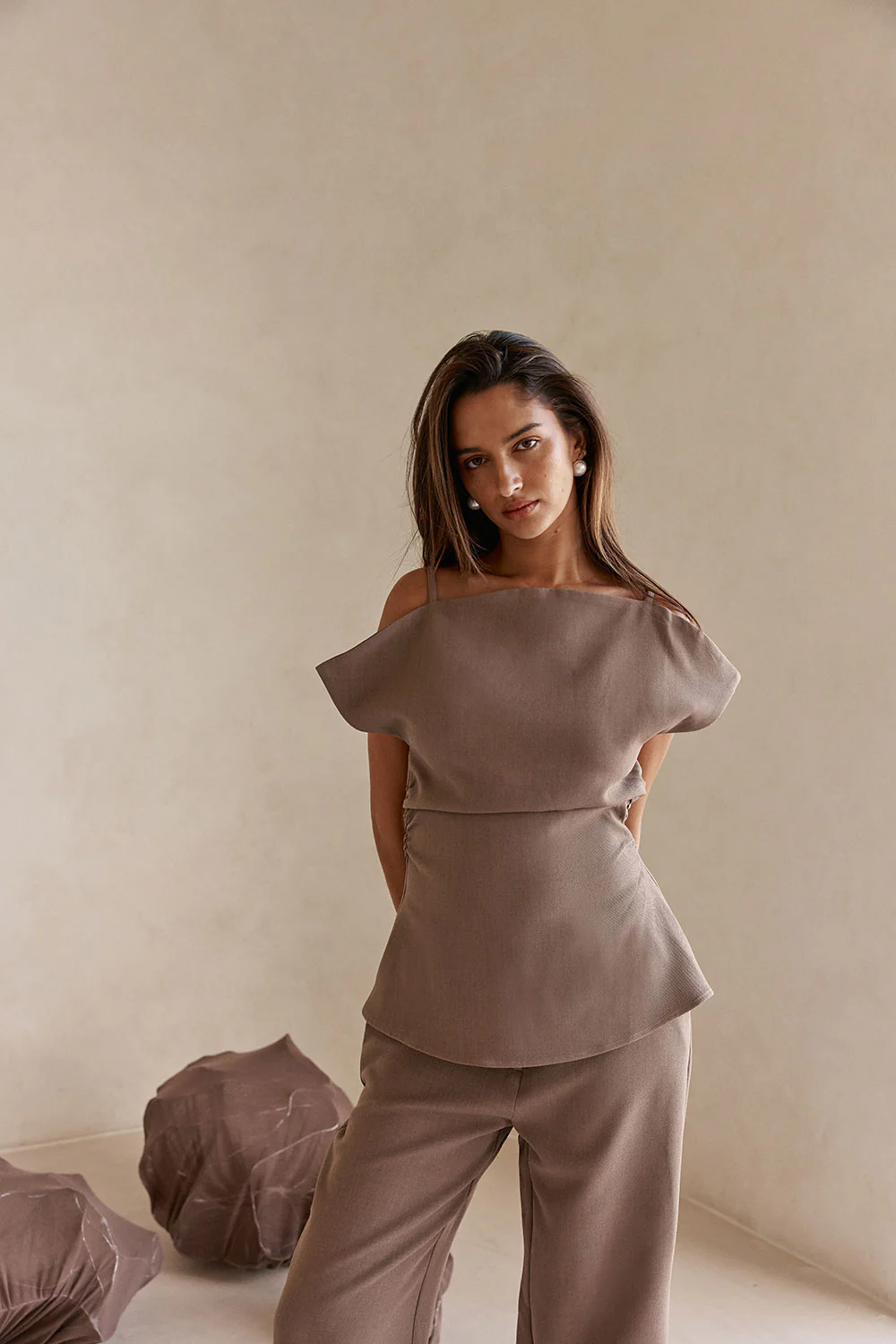 Naomi Top - Chocolate - Image 2