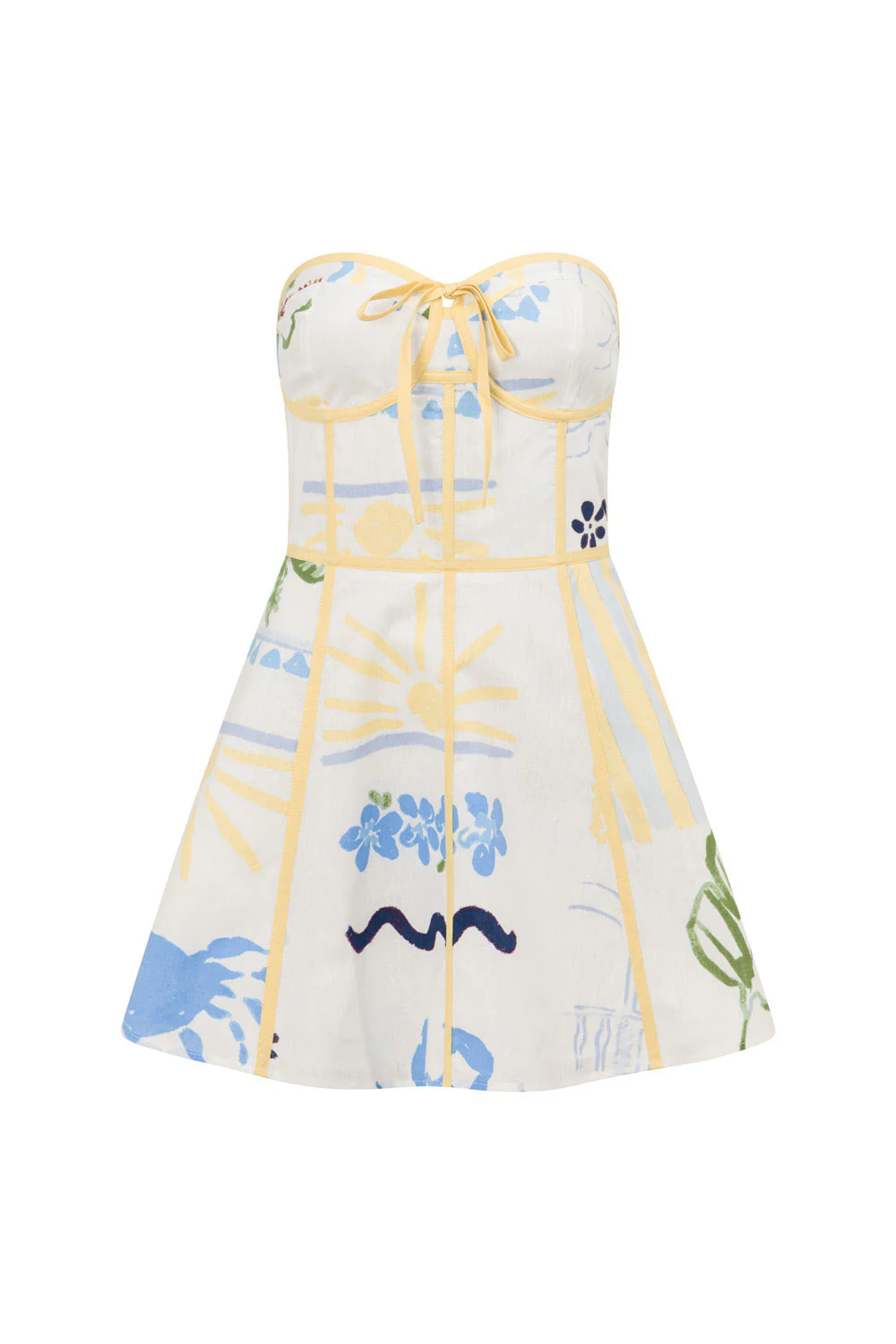 Olena Dress - Laguna - Image 4
