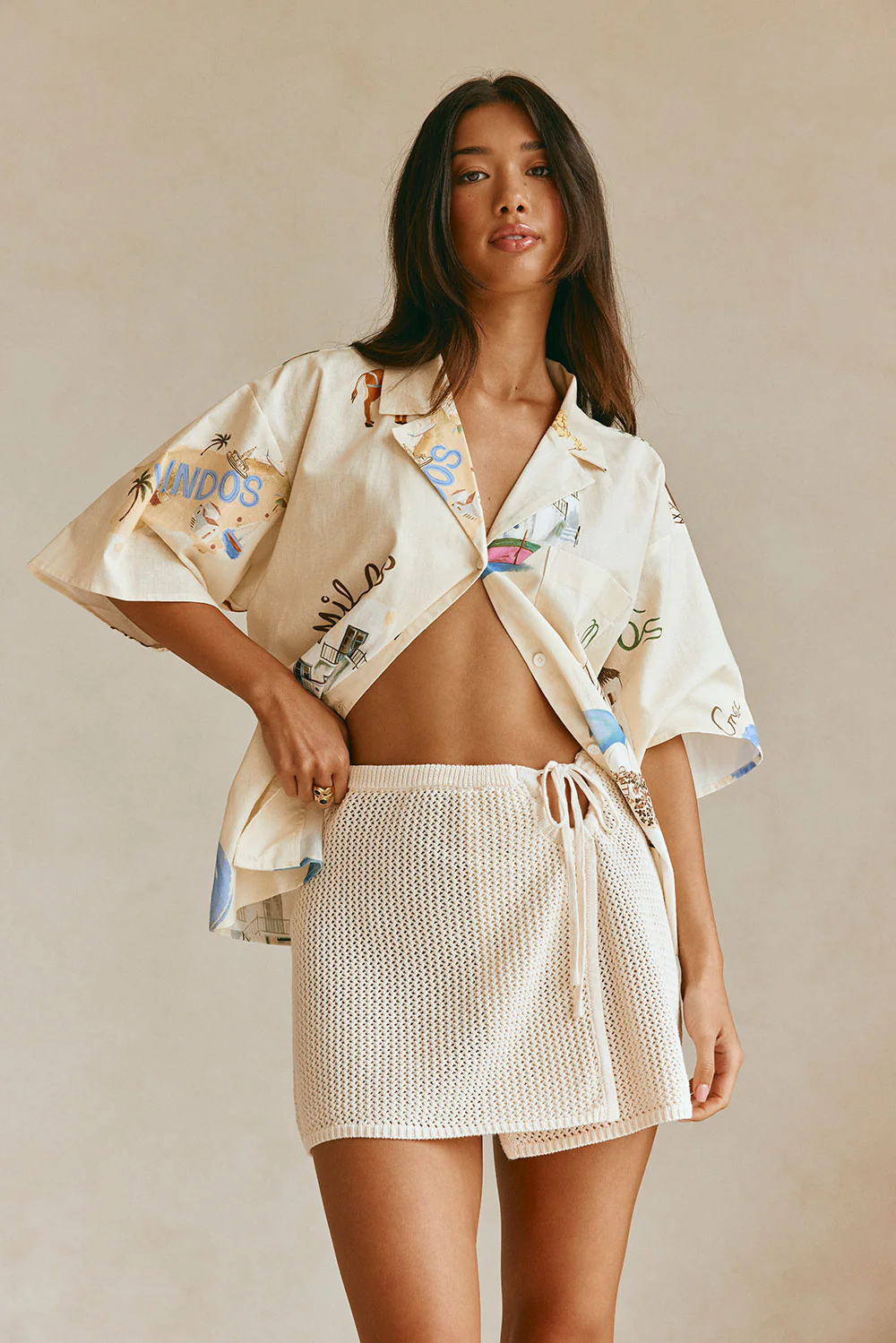 Priya Skirt - Vanilla - Image 3