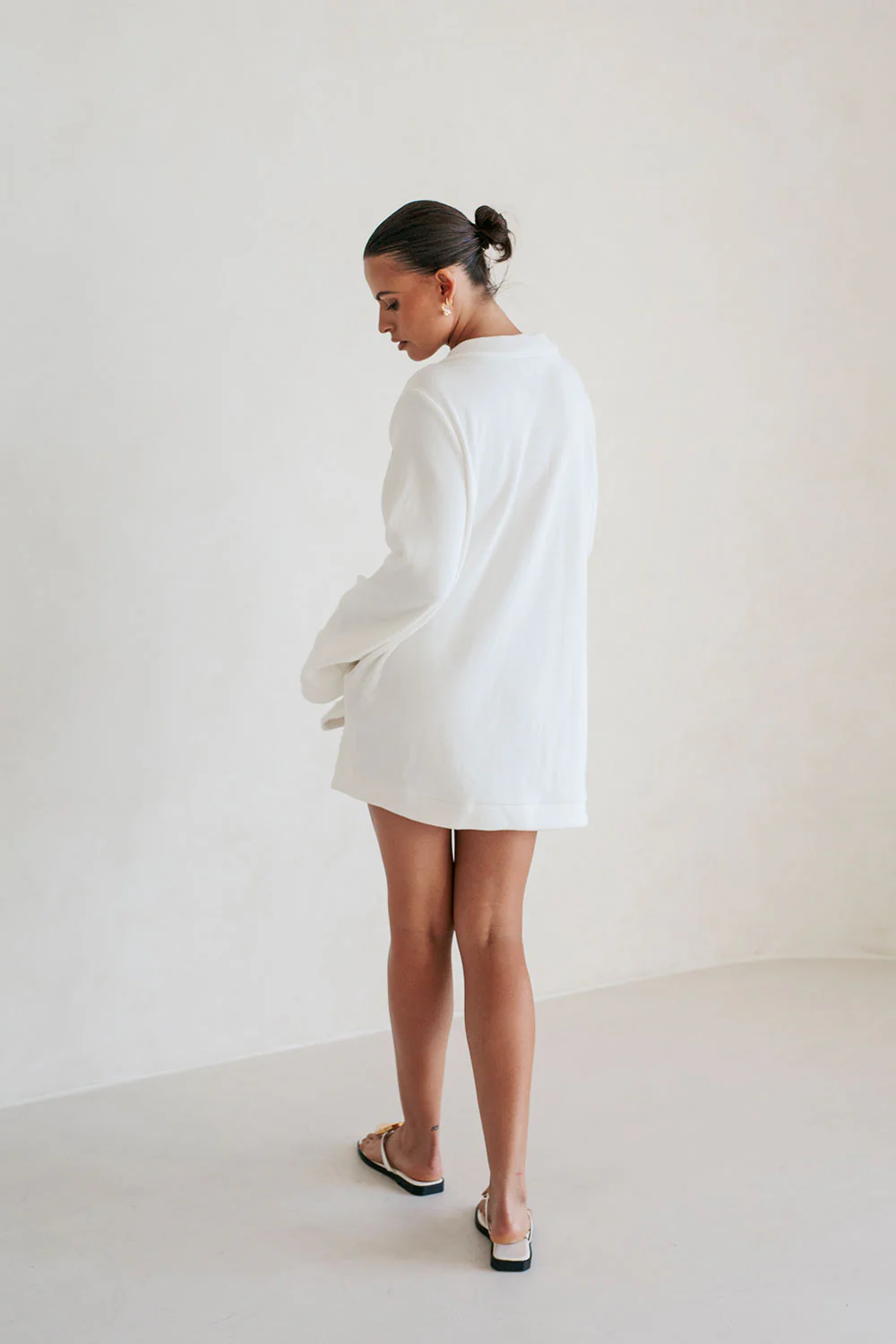 Riya Dress - White - Image 5