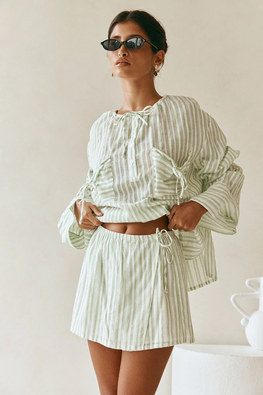 Sahlia Skort - Green - Image 2