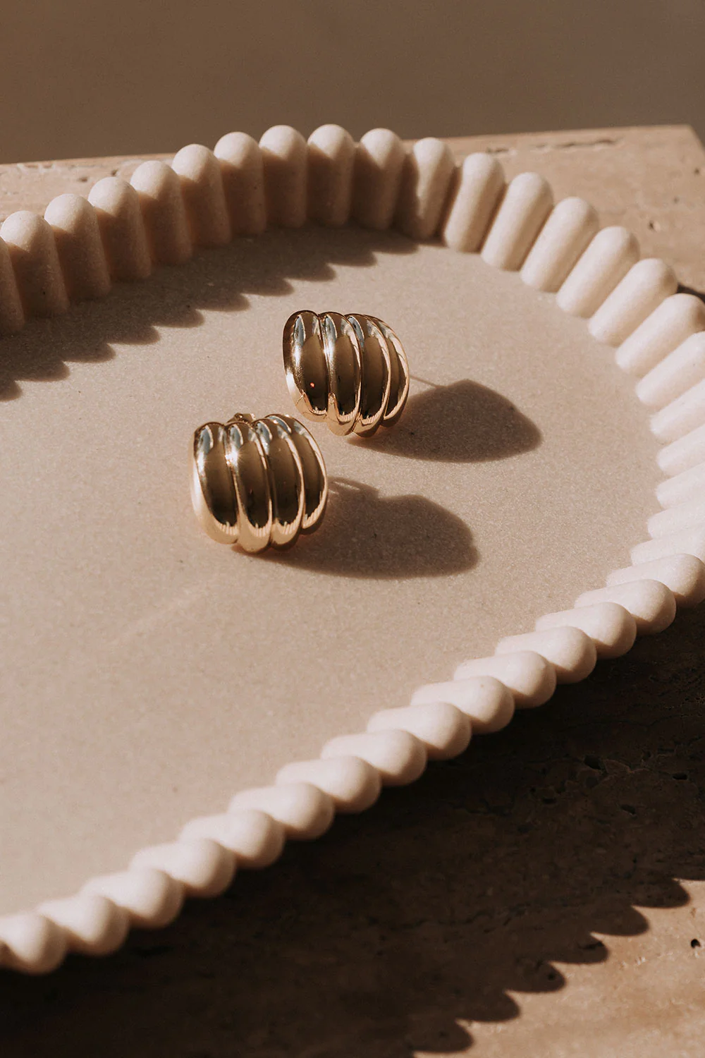 Samara Earrings - Gold - Image 3