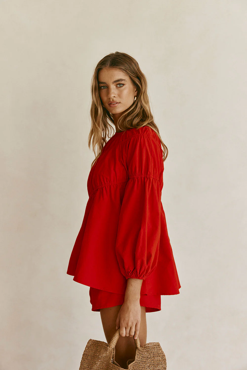 SAMPLE-Akel Top - Cherry - Image 4