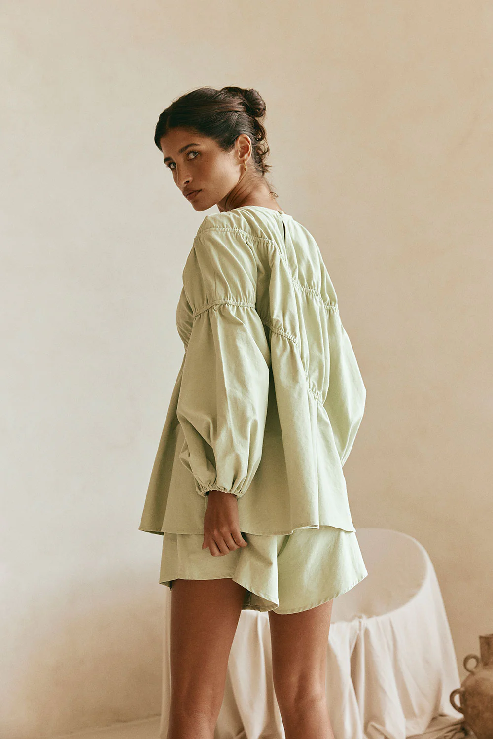 SAMPLE-Akel Top - Mint - Image 4