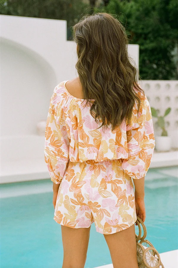 SAMPLE-Alita Shorts - Floral - Image 4