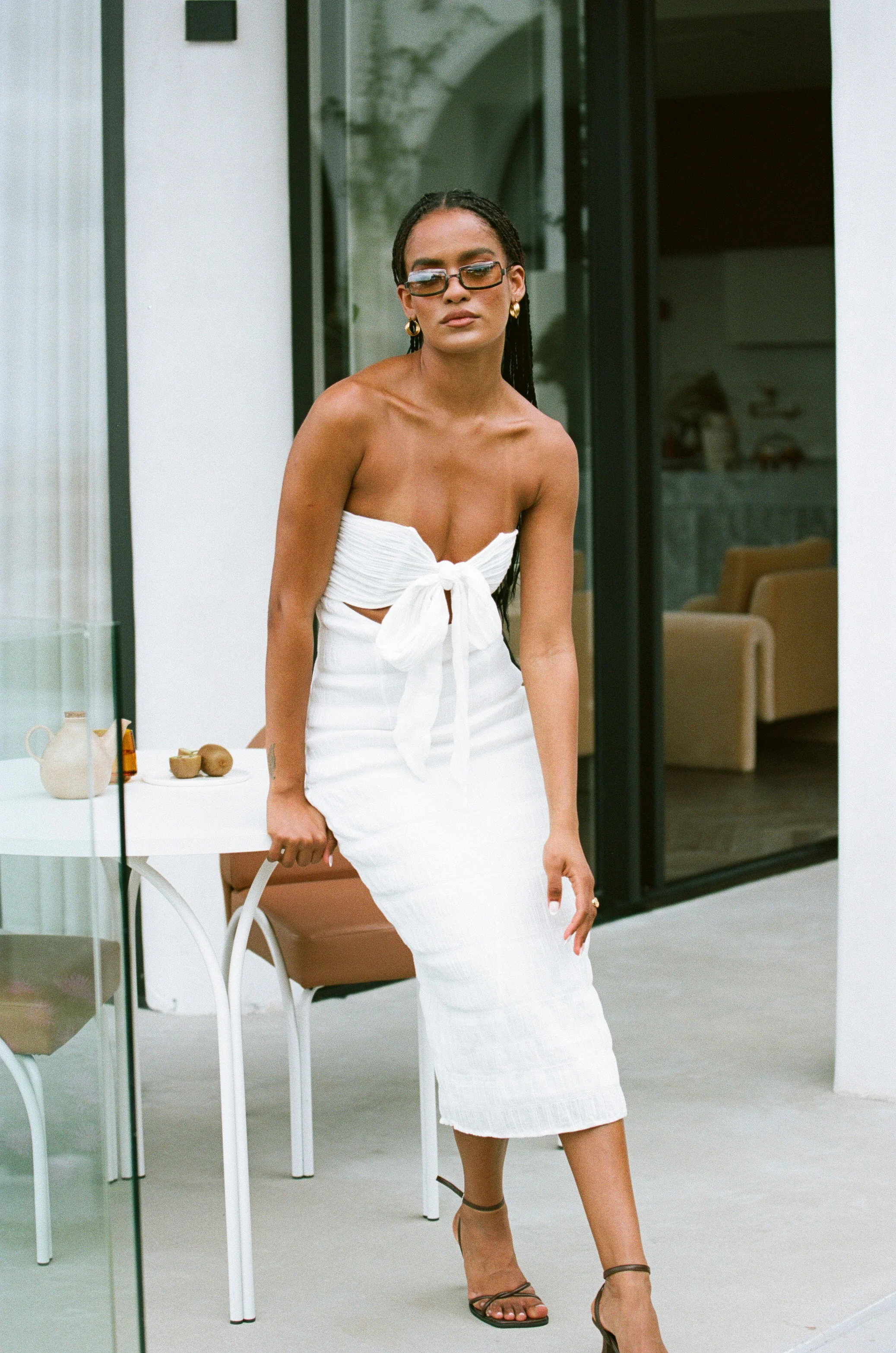 SAMPLE-Arlet Halter Dress - Image 11