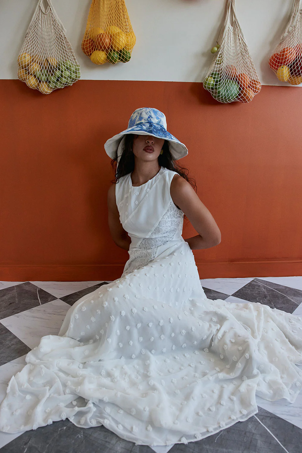 SAMPLE-Baylee Dress - White - Image 2