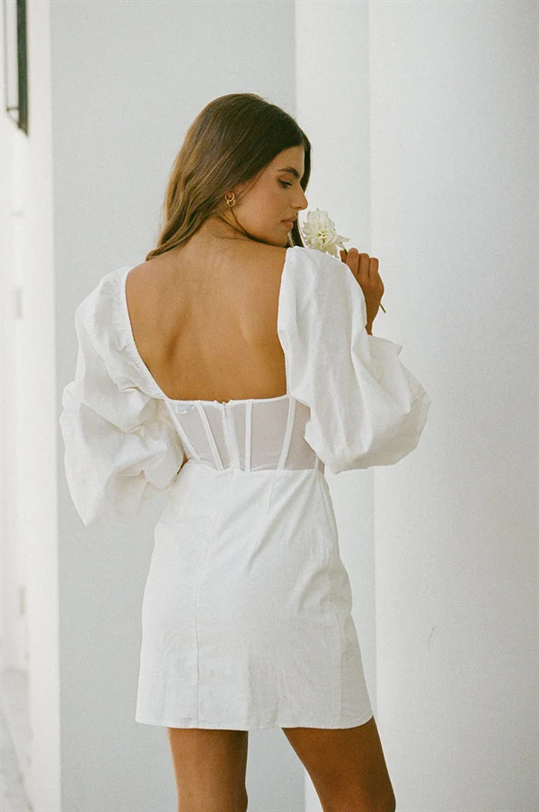 SAMPLE-Brielle Corset Dress - Image 6
