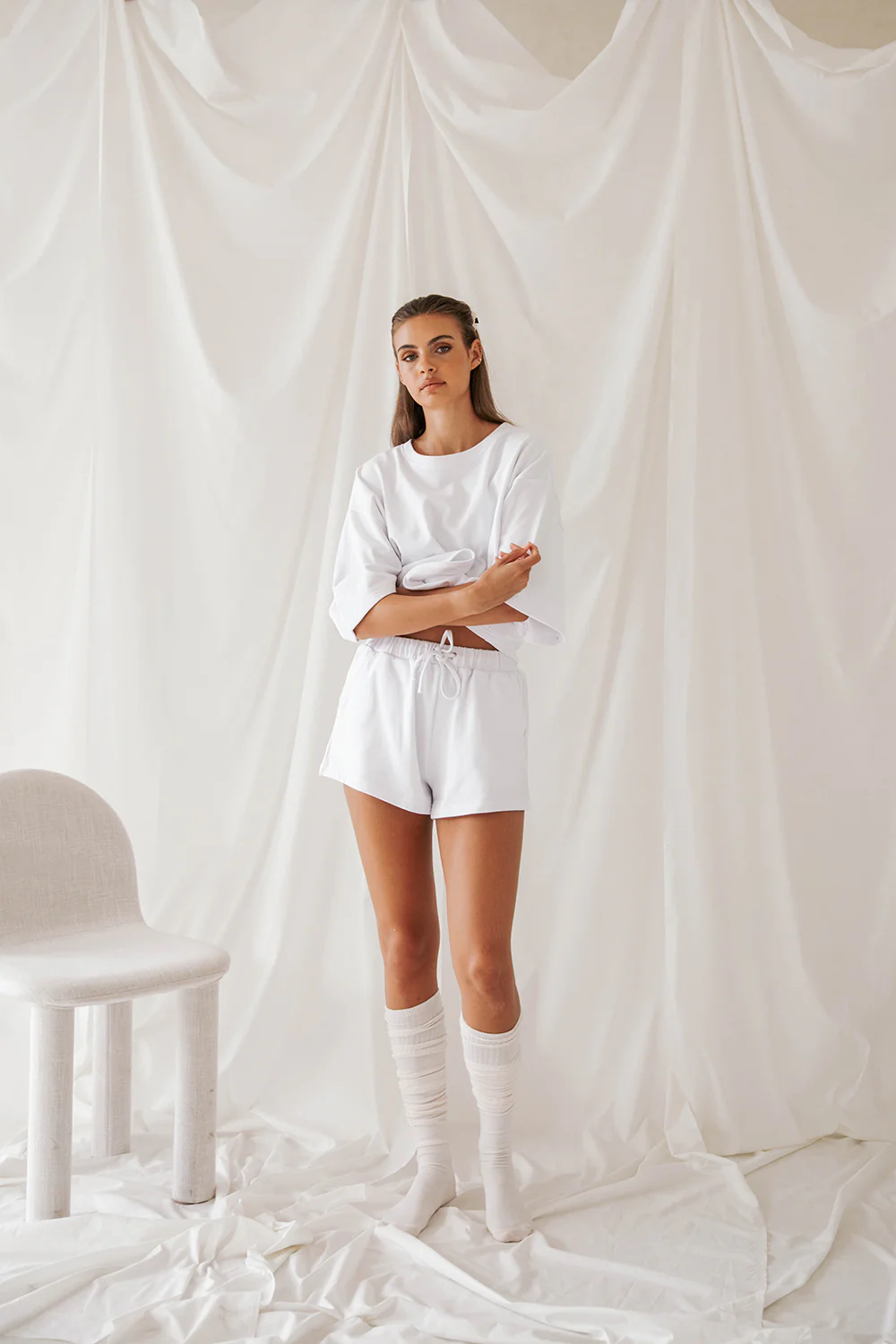 SAMPLE-Camp Top - White - Image 2