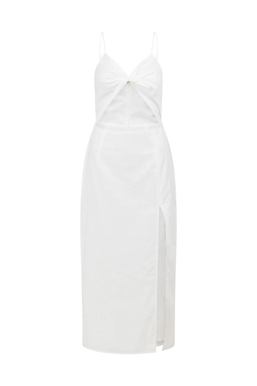 SAMPLE-Ciri Cutout Midi Dress - Image 6