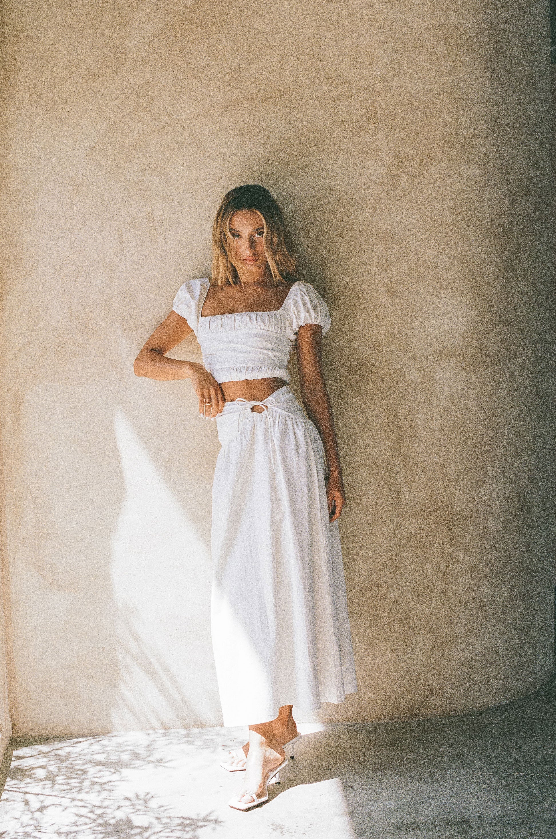 SAMPLE-Dahana Midi Skirt - Image 8