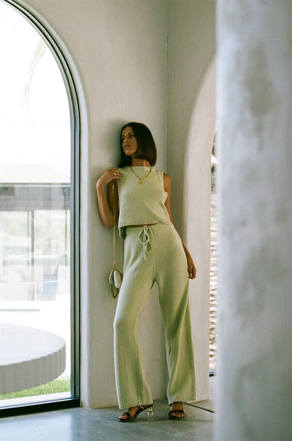 SAMPLE-Darcie Knit Pants - Image 5